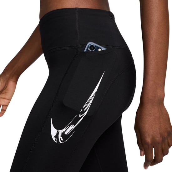 Nike Fast Dri-FIT-legging voor dames (Zwart, Wit) - Image 4