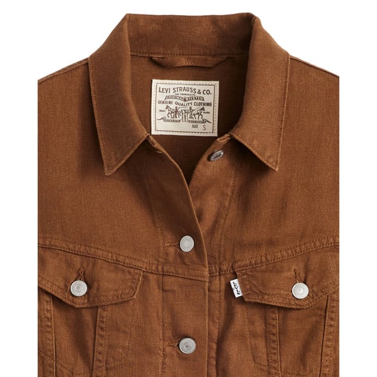 Levis Damesvest van gekrompen denim uit de jaren ’90 (Bruin) - Image 4