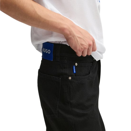 Hugo Heren Regular Jeans (Zwart) - Image 4