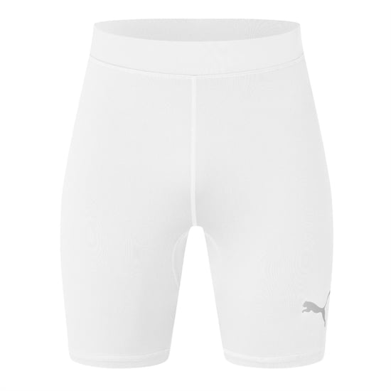Men's Puma Short Tights in White - Image 1