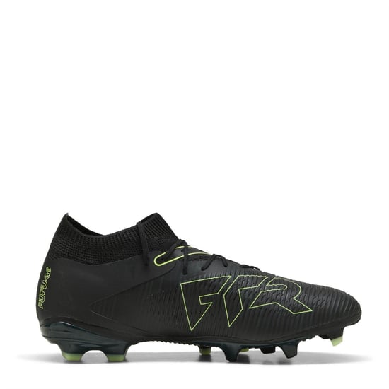 Men's Puma 8 Match Firm Ground Football Boots in Puma Black-Fiz - Image 4