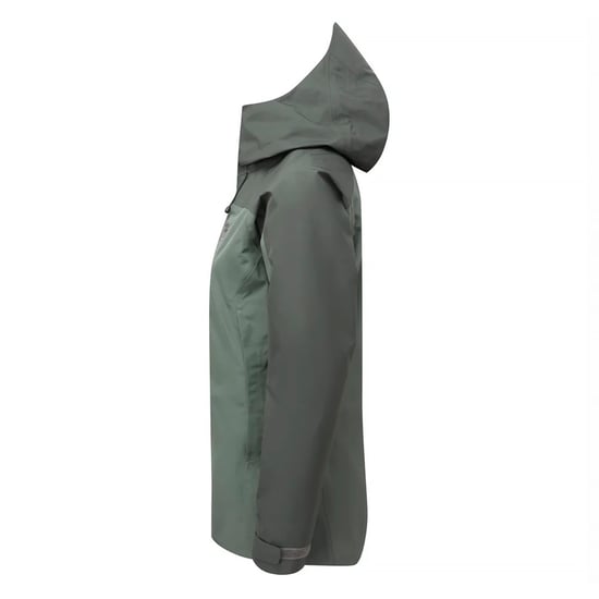 Dames Waterdichte GORE-TEX Hooded Wand jacket Regenjas met Zakken - Image 3