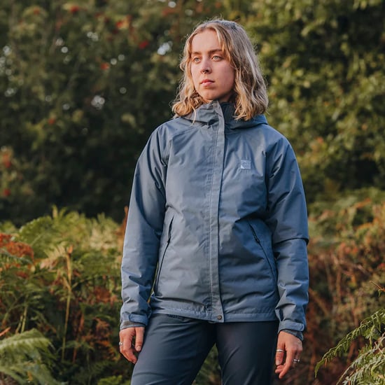 Dam Vattentät GORE-TEX Vandrarjacka med Huva Vindavvisande Regnjacka - Image 4