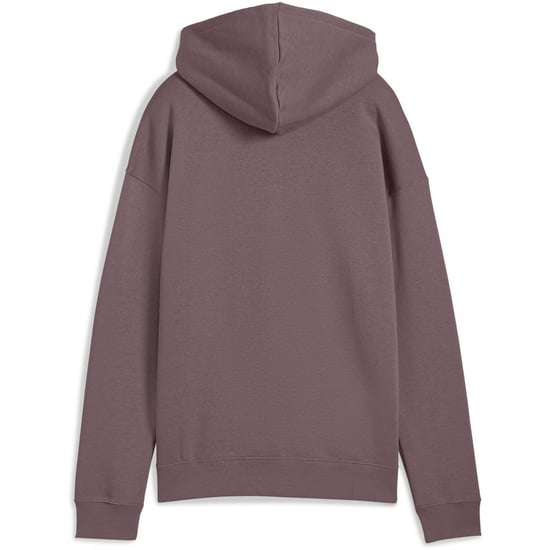 Women's Puma Class Relaxed Overhead Tech Fleece Hoodie in Raisin - Image 2