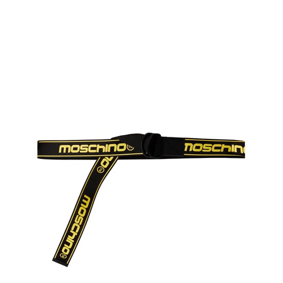 Accessories Moschino Leather Belt in Black - Image 1