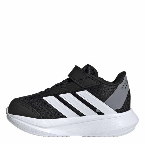 Boys adidas Duramo Sl2 Low Top Trainers in Core Black/Ftwr - Image 2