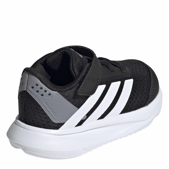 Boys adidas Duramo Sl2 Low Top Trainers in Core Black/Ftwr - Image 4