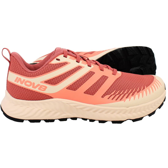 Inov-8 Trailfly Womens Dusty Rose/Pale Pink Running Shoes (Wide Fit) - Image 4