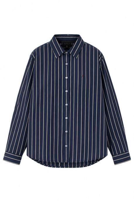 Striped Cotton Shirt - Image 2