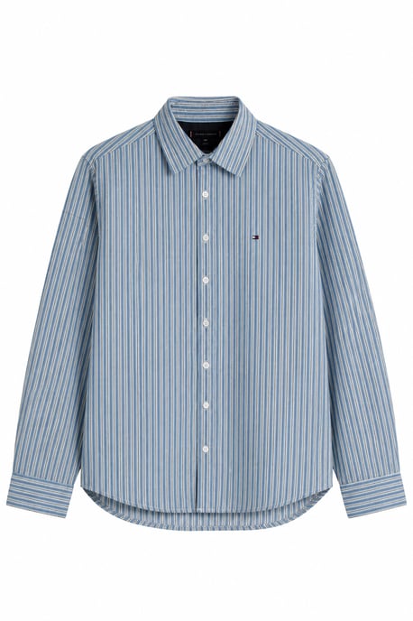 Striped Cotton Shirt - Image 2