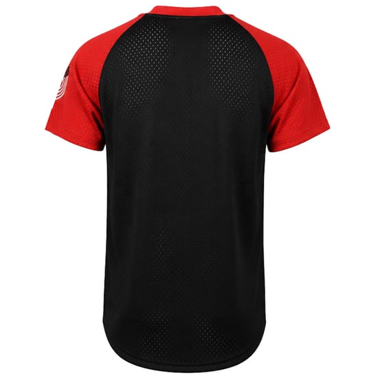 Mitchell & Ness NBA Portland Trail Blazers Final Seconds Mesh Mens Black T-Shirt - Image 3