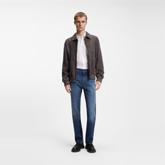 Men's Hugo 708 00422 in Medium Blue - Image 5