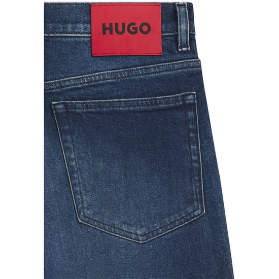 Men's Hugo 708 00422 in Medium Blue - Image 6