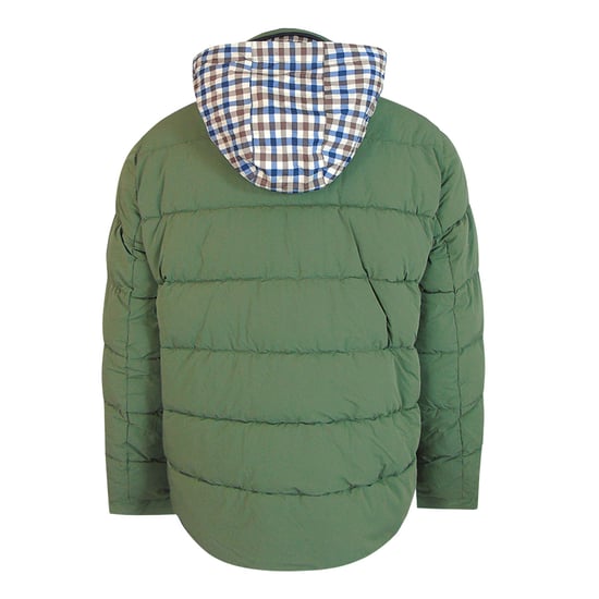 Aquascutum Active Sp Mockneck Puffer Jacket Legergroen - Image 3