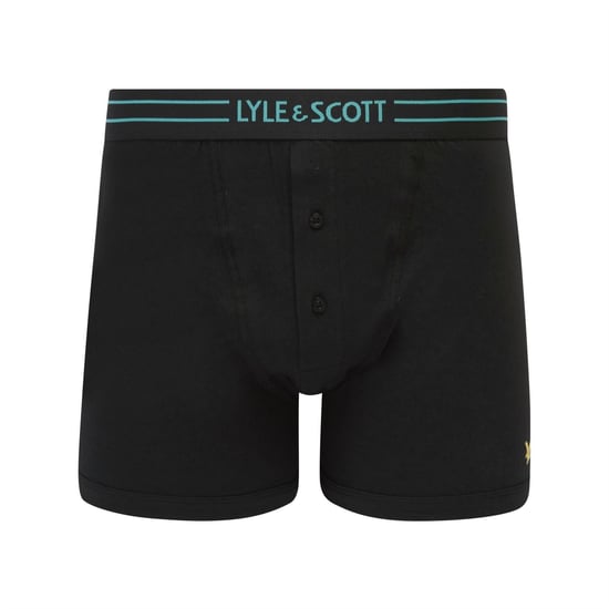 Men's Lyle And Scott Lewis 3pk in Black Multi - Image 3