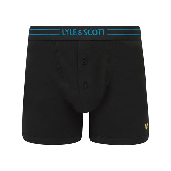 Men's Lyle And Scott Lewis 3pk in Black Multi - Image 4