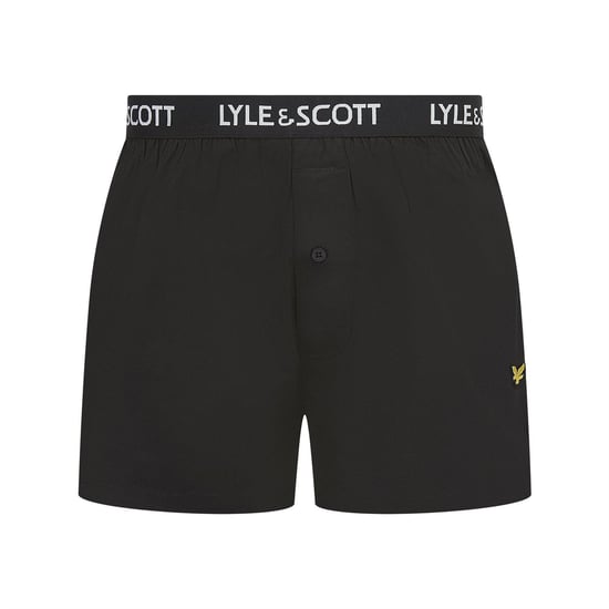 Men's Lyle And Scott Usher 2pk in Black - Image 2