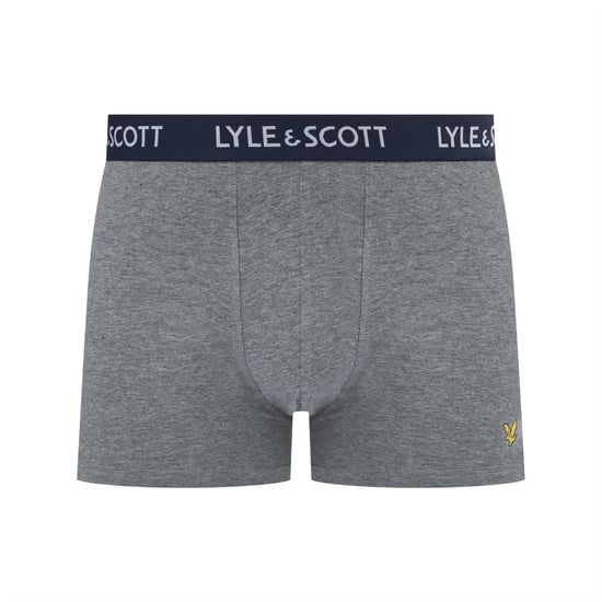 Men's Lyle And Scott Barclay 3pk in Flint/Grey/Blue - Image 2