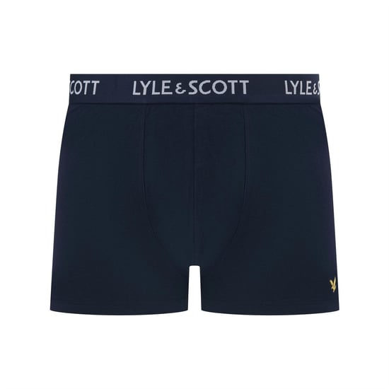 Men's Lyle And Scott Barclay 3pk in Flint/Grey/Blue - Image 3