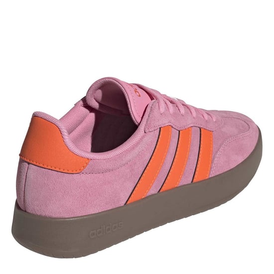 Men's adidas Men's Barreda Low-Top Trainers in Bliss Pink/Impa - Image 3