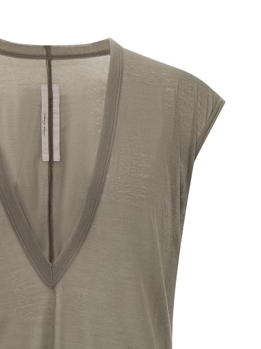 Rick Owens Grijze Katoenen T-shirt - Image 3