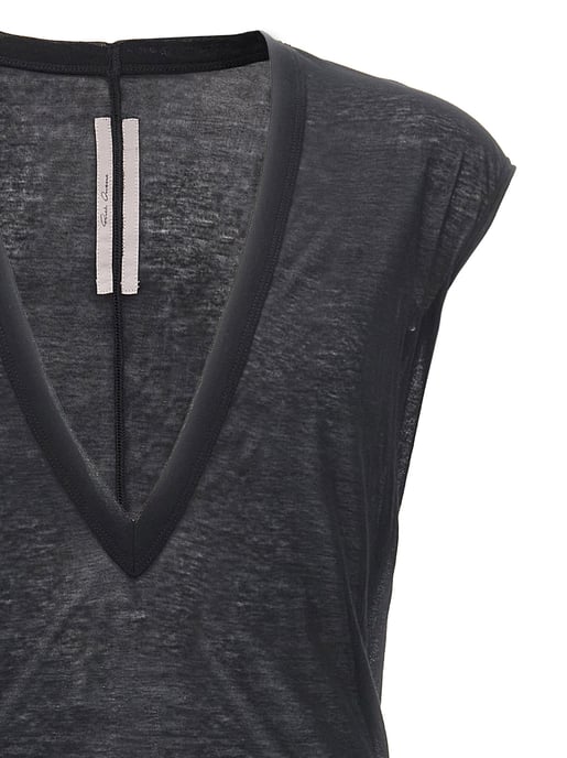 Rick Owens Zwarte Katoenen T-Shirt - Image 3
