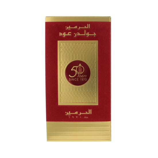 Al Haramain 50 Years Golden Oud Eau de Parfum 100ml Spray Unisex - Image 3