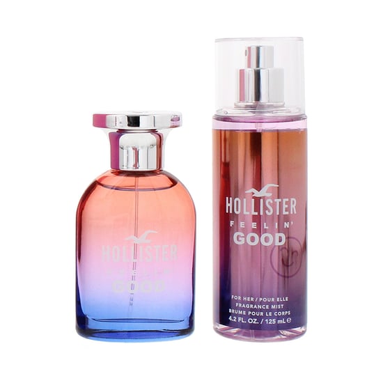 Hollister Feelin' Good For Her Eau De Parfum 50ml + Body Mist 125ml Gift Set - Image 2