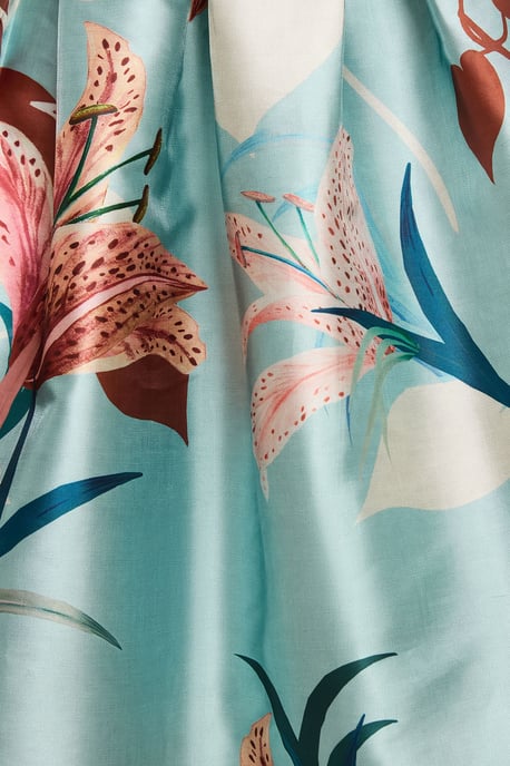 Petite Lilly Twill Woven Prom Skirt - Image 2