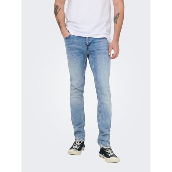 Only & Sons Onsloom slim blue wash fg 1409 noos blue denim - Image 3