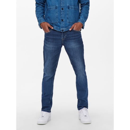 Only & Sons Onsloom life slim blue pk 9617 blue denim - Image 4