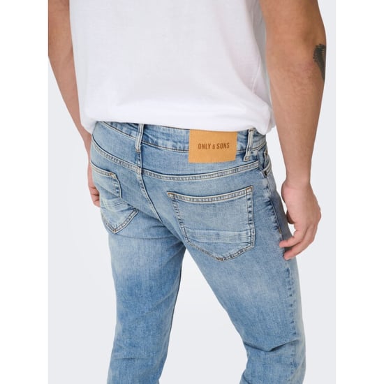 Only & Sons Onsloom slim blue wash fg 1409 noos blue denim - Image 4