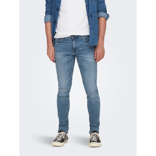 Only & Sons Onsloom life slim l blue pk 2371 blue denim - Image 5