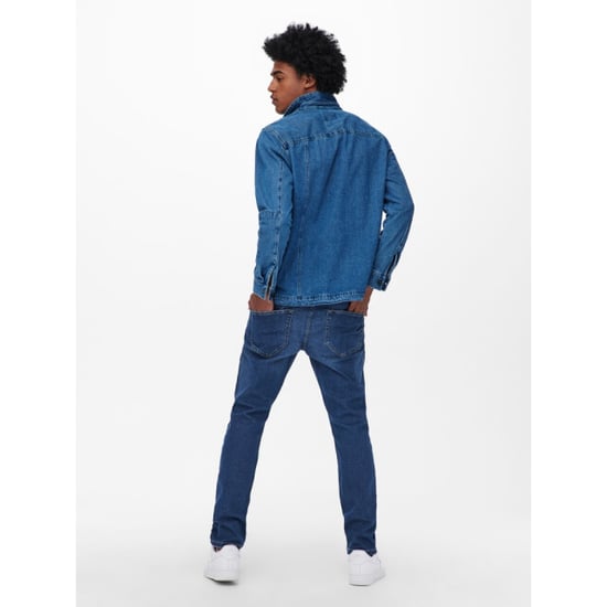 Only & Sons Onsloom life slim blue pk 9617 blue denim - Image 6