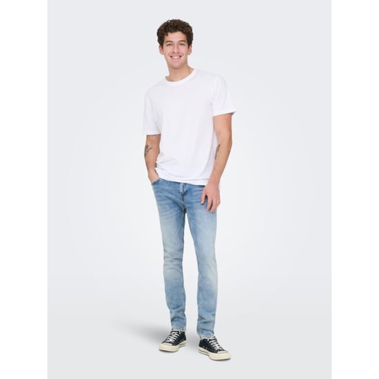 Only & Sons Onsloom slim blue wash fg 1409 noos blue denim - Image 6