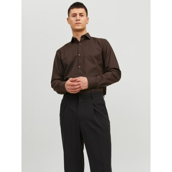 Jack & Jones jprblaparker shirt l/s noos 12227385 chocolate torte - Image 3