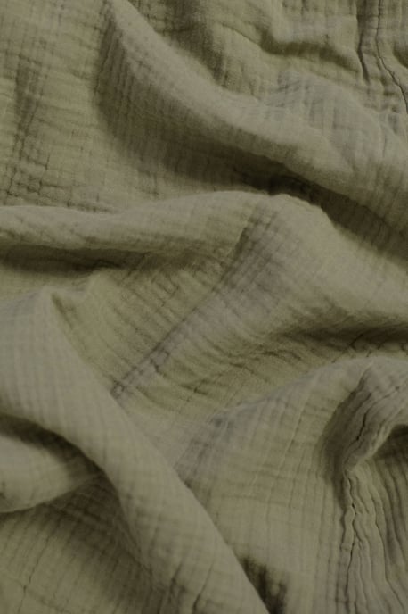 Per Una Khaki Crinkle Texture Wide Leg Culottes - Image 5