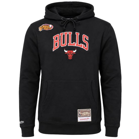 Mitchell & Ness NBA Chicago Bulls Arch Mens Black Hoodie - Image 1