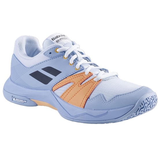 Women's Babolat Shadow Team Trainers in Light Blue - Image 3