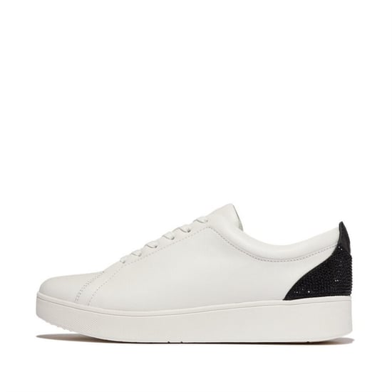 Women's Fit Flop Rally Crysta in White - Image 1