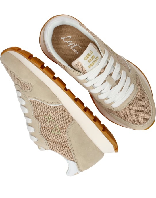 SUN68 Ally Glitter Textile Sneakers Dames - Image 4