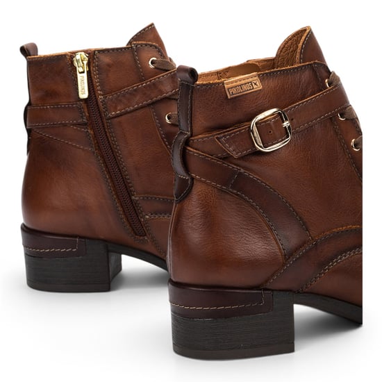 Pikolinos bruine leren veterschoenen voor vrouwen - Malaga - Image 5