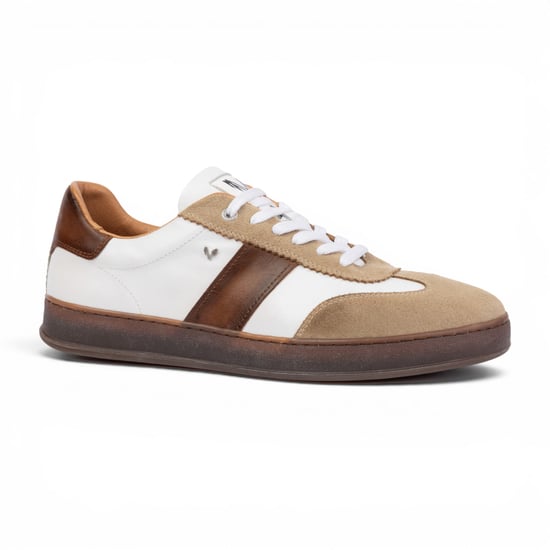 Martinelli herrskor med bruna lädersneakers – Seaford - Image 4