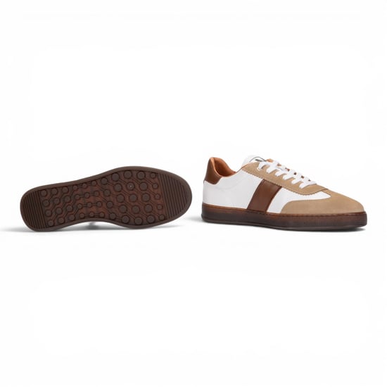 Martinelli herrskor med bruna lädersneakers – Seaford - Image 6