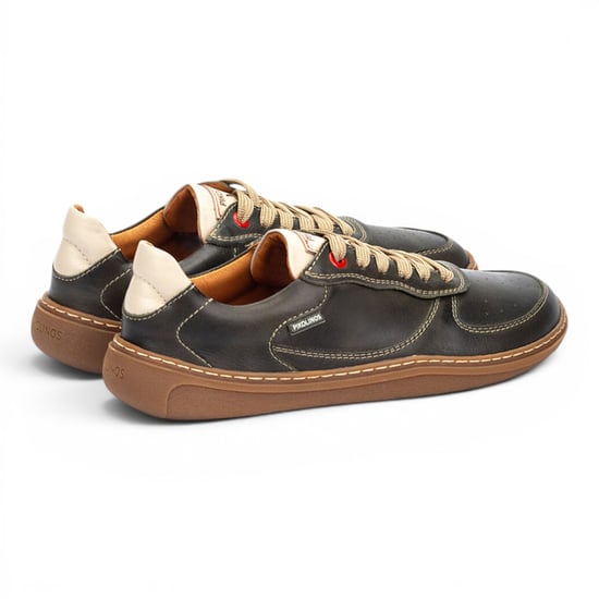 Pikolinos Pine Green Leren Sneakers Trainer Barefoot Schoenen - Aranjuez - Image 4