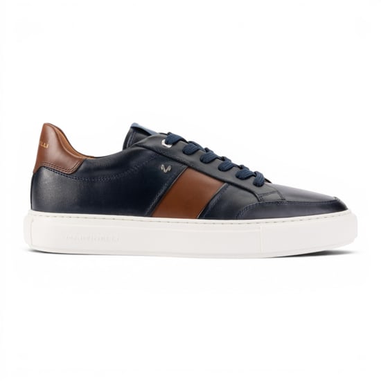Martinelli Herrblå lädersneakers Träningsskor - Hastings - Image 1
