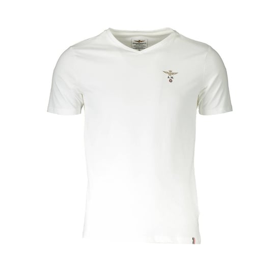 Aeronautica Militare Witte Katoenen Heren Onderhemd - Image 1