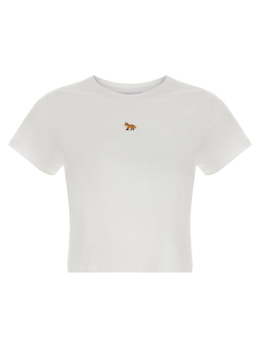 Maison Kitsuné White Cotton T-Shirt - Image 1