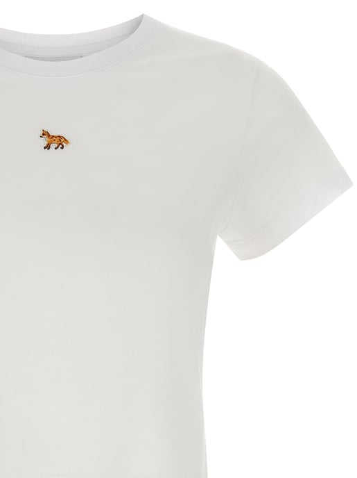 Maison Kitsuné White Cotton T-Shirt - Image 3