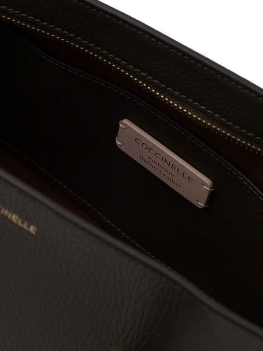 Coccinelle Shoulder Bag Mud - Image 6